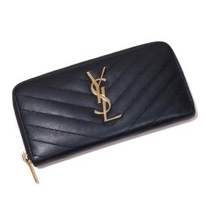 YSL Zippy Long Wallet